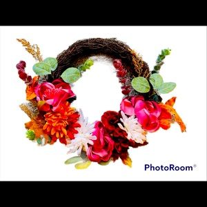 Fall Floral Wreath
